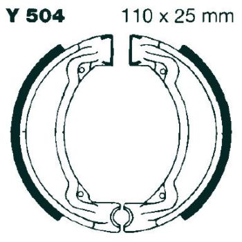 EBC BRAKE SHOE