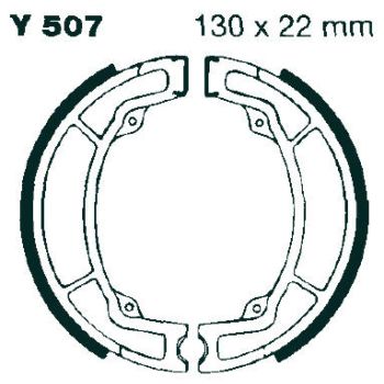 EBC BRAKE SHOE