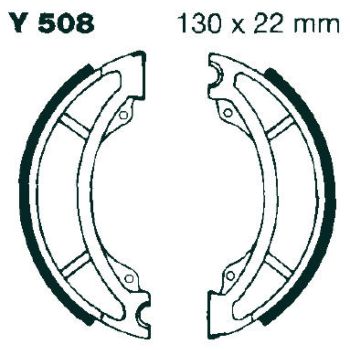EBC BRAKE SHOE