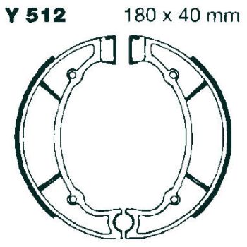 EBC BRAKE SHOE