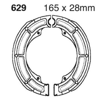 EBC BRAKE SHOE