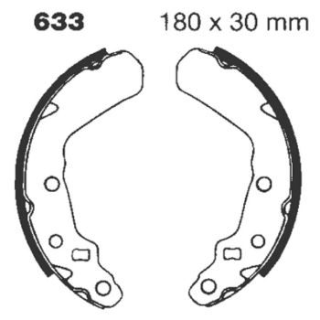 EBC BRAKE SHOE