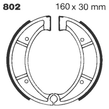 EBC BRAKE SHOE