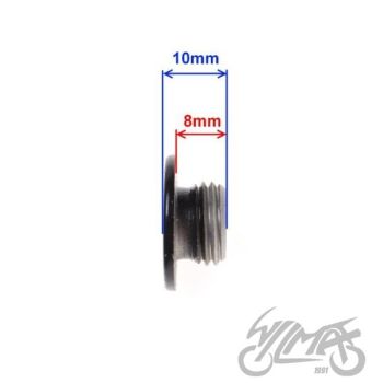 Süütekaane kork 1P54FMI - must