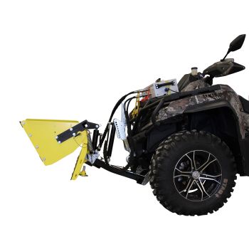 2-in-1 Modular Plow Bucket: with hydraulic dump