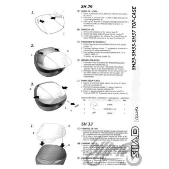 Kate kohvrile Shad SH29, must