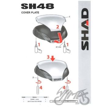 Kohvri (ülemise) kaas SH48.