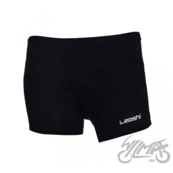 Püksid lühikesed Leoshi, mustad