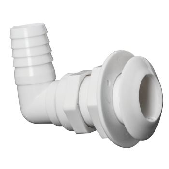 thru hull 90? w.plastic 1x19m