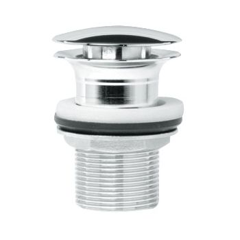 drain outlet, chromed brass