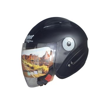 Kiiver SAFEBET HF-210 FLAT BLACK (ilma ECE)