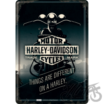 POSTKAART 14X10cm HARLEY DAVIDSON TH 10319