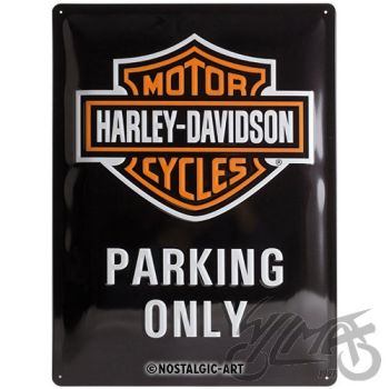 Märk (plekist) 30x40 harley-davidson