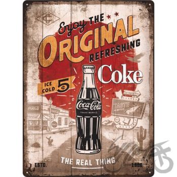 TINNIMÄRK 30x40 COCA-COLA ORIGINAAL 23310