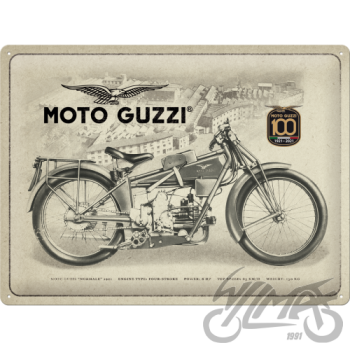 TINNIMÄRK 30x40 MOTO GUZZI 100 AASTAT 63401
