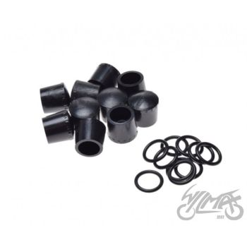 Bensiinikraani korgid + O-rõngad Remet CN (10 tk)