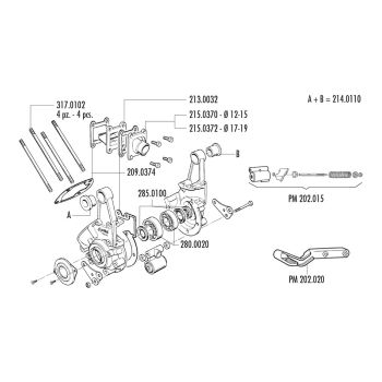 Polini mootori karter PGT toega