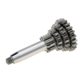 Cif vahevõll/4-käiguline tagavõll 22-18-14-10 hammast Vespa 50-90, Primavera, ET3, PK, PK XL