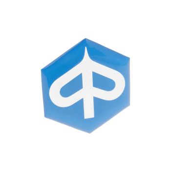 OEM standardne signaali katte embleem/märk Piaggio 32 mm lame liimimiseks mudelitele Piaggio Free, NRG, NTT, Sfera, SKR, Zip