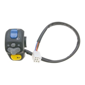 vasakpoolne lüliti komplekt, suunatuli, kaugtuli/lähituli, signaal Rieju RR 50 (-2000), MH RYZ jaoks