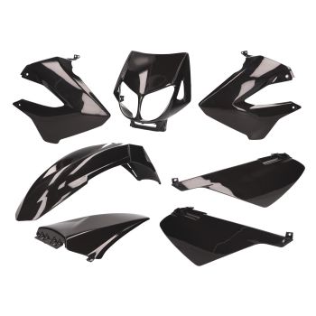 101 Octane kattekomplekt must mudelitele Derbi Senda R, SM X-Treme, SM DRD