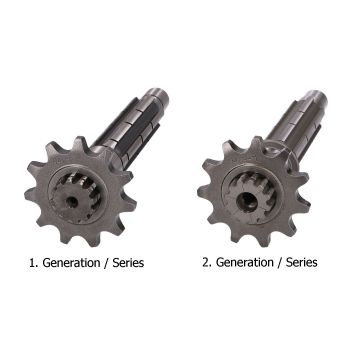 Doppler käigukasti/käiguhoova komplekt 6-käiku Racing mudelitele Minarelli AM6 1st series