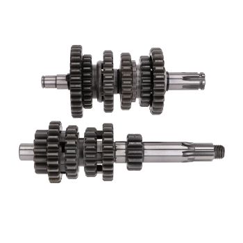 Doppler käigukasti/käiguhoova komplekt 6-käiku Racing mudelitele Derbi EBE, EBS, D50B0, D50B