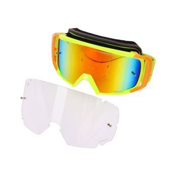 MX prillid SWAPS kollane / oranž - iridium oranž