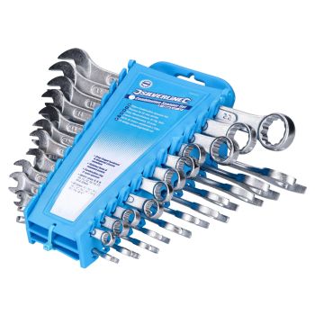 Silverline kombineeritud mutrivõtme komplekt 22-osaline AF-suurused