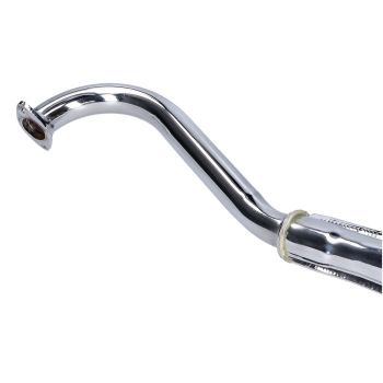 28 mm kroomitud originaalvälimusega 2-osaline väljalasketoru Puch Maxi jaoks