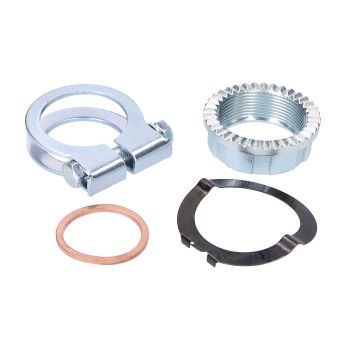 väljalaskekollektori kinnituse osa komplekt 32mm 4-osaline Simson S50, S51, S53, S70, S83, SR50, SR80 jaoks