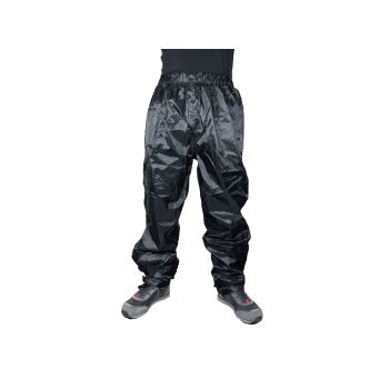 Rain pants trendy black