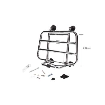 101 Octane esikandur/kandur kroomitud mudelitele Vespa Primavera, Sprint 50-125cc (2013-)