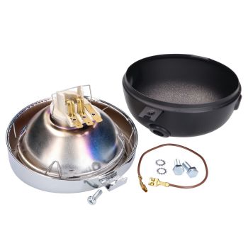 ümmargune must klassikaline universaalne esituli Puchile, Kreidlerile, Zündappile ja paljudele teistele