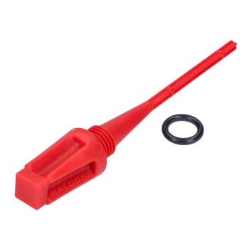 käigukastiõli mõõtevarras / täitekruvi Malossi punane Aprilia, Derbi, Gilera, Piaggio, Vespa jaoks