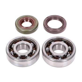 crankshaft bearing set Naraku SKF, FKM Premium C4 polyamide for Minarelli AM6