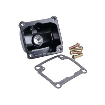 Naraku Racing musta värvi ujukikamber koos äravoolukorgiga karburaatori tüübile PHBG