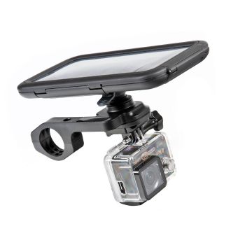 telefoni ja seikluskaamera hoidja lenksukinnitus Opti Combo 22-31,75 mm