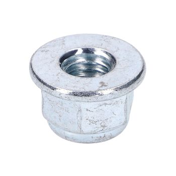 M8 iselukustuv mutter äärikuga, tsingitud