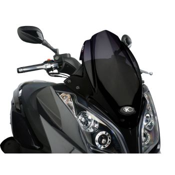 tuulekaitse Puig V-Tech Sport must - Kymco Downtown 125i, 300i ABS 09-14