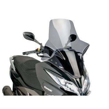 tuulekaitse Puig V-Tech Touring tume toonitud - Kawasaki J300