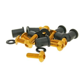 Poltid M5x16 kuld - 8 tk