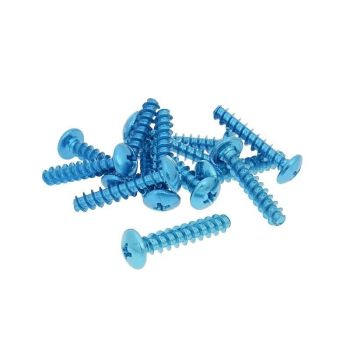 12 polti plastikust sinised - 6x30