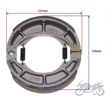 Tagumised piduriklotsid - Romet Zetka