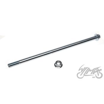 Ratta võll - 275 mm ja 12 mm läbimõõt - mutriga