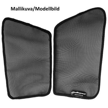 Polisport mesh for radiator louvers RM-Z450 08-17 Black
