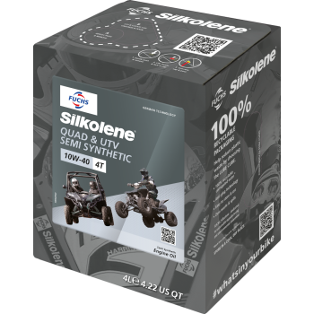 Silkolene Quad ATV 10W-40 4L CUBE (4x4l)
