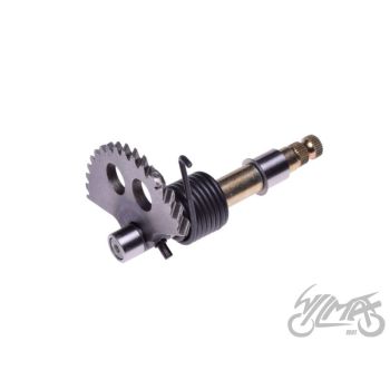 Käivitusvõll mootoripoolne, 129mm pikk - GY6 125/150cc