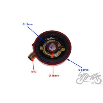 Spidomeetrinõel, punane