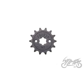 Veohammasratas 14H, 420 kett, d. 17mm